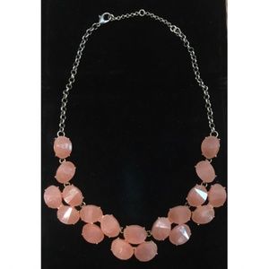 Francesca's Pink Statement Necklace